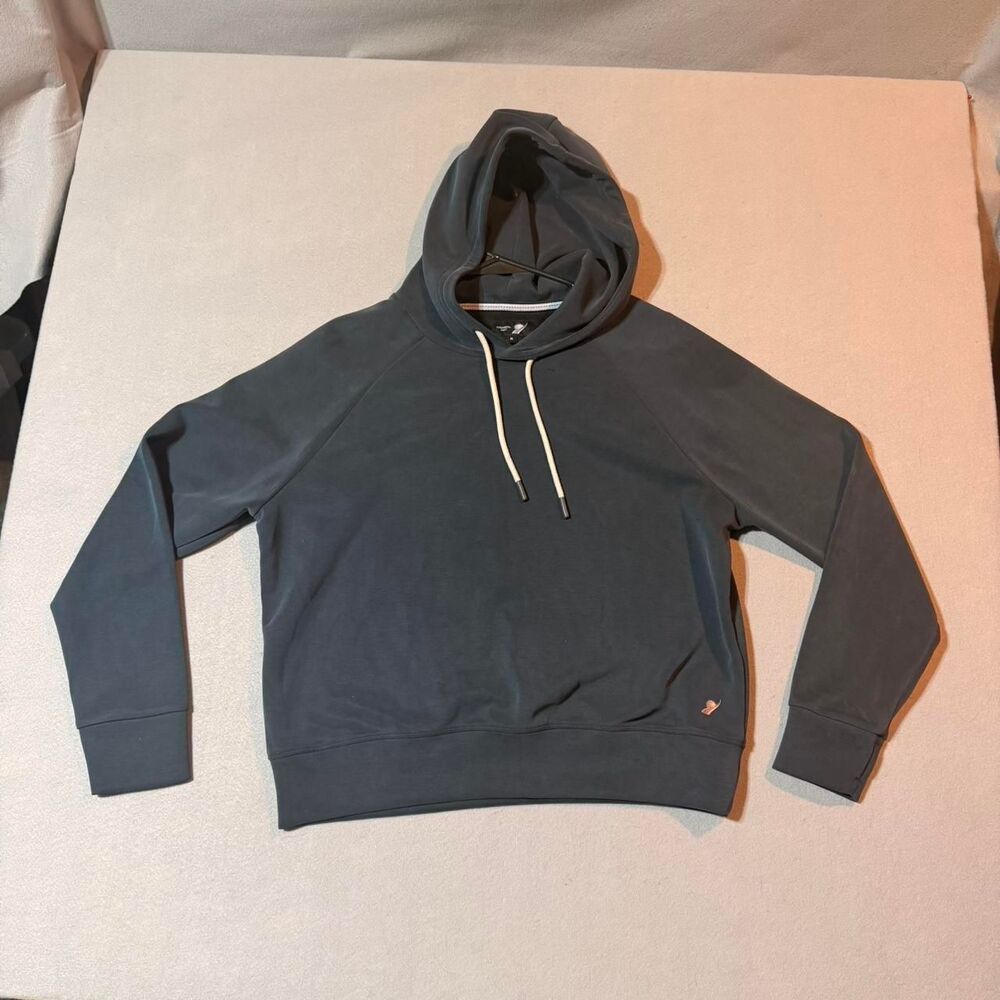 Unbranded Women's Navy and Blue Hoodie